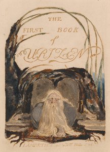 The First Book of Urizen, Plate 1, The First Book of Urizen. (Bentley 1) by William Blake